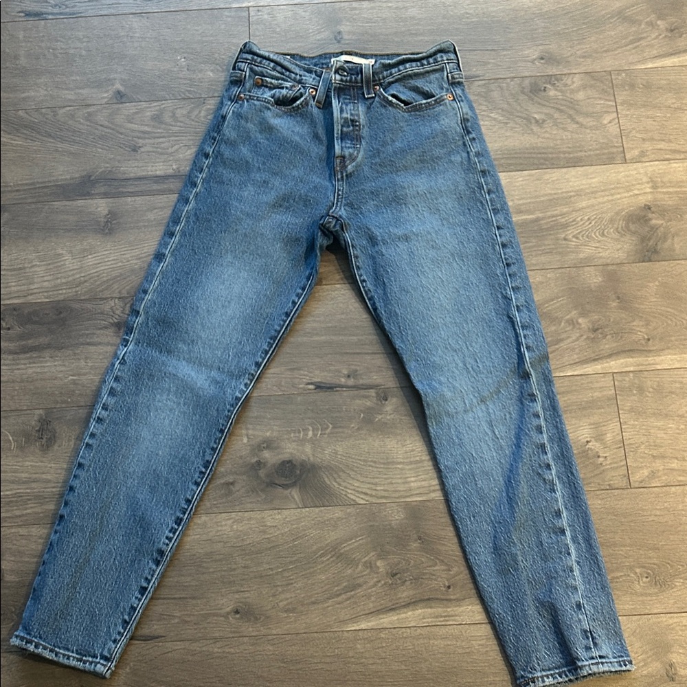 Levi's Women’s Blue Ankle & Cropped Jeans-Sz 26